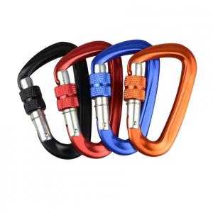 Rigging Hardware Snap Hook 12kn Aluminium 7075 Light Weight Carabiner Clip Outdoor Climbing Safety Hook