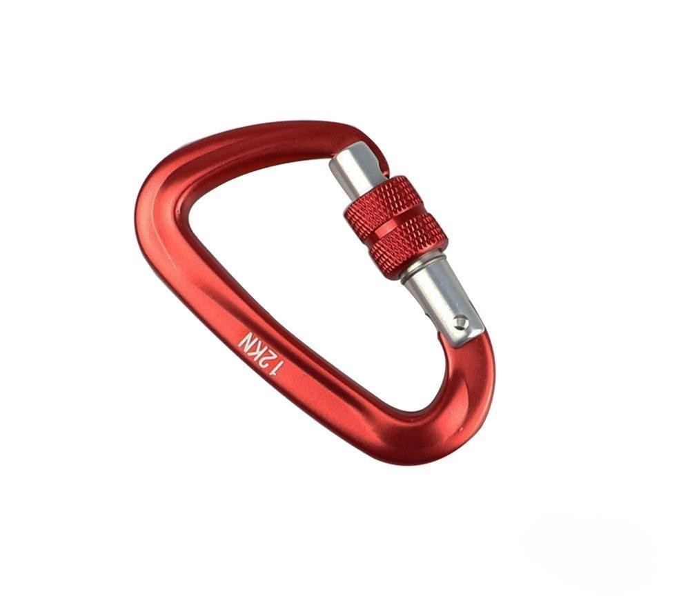 Rigging Hardware Snap Hook 12kn Aluminium 7075 Light Weight Carabiner Clip Outdoor Climbing Safety Hook