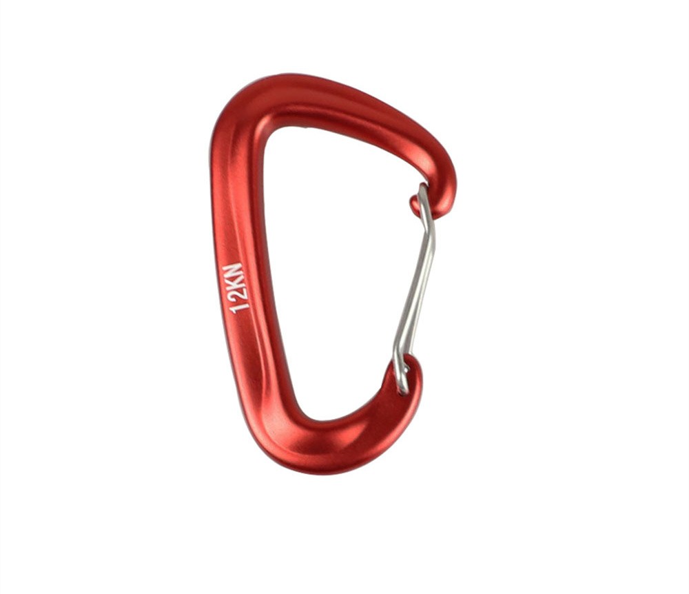 7075 Aviation Aluminum Mountaineering Hook Mountaineering Quick Hook Outdoor Climbing Safety Hook