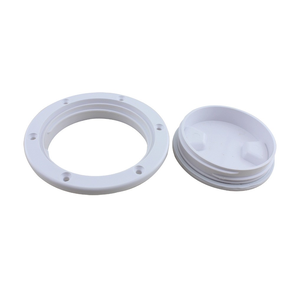 Marine Boat Screw out Round ABS Deck Inspection Access Hatch Cover Circular Deck Cover Yacht Inspection Hole