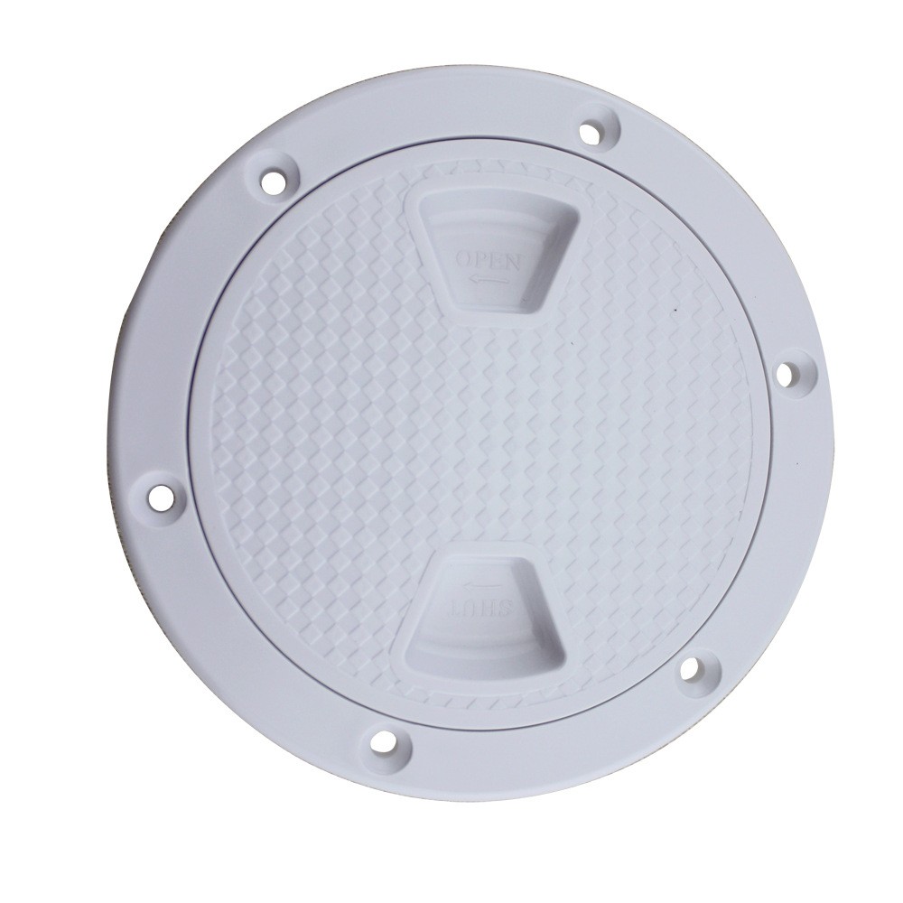 Marine Boat Screw out Round ABS Deck Inspection Access Hatch Cover Circular Deck Cover Yacht Inspection Hole