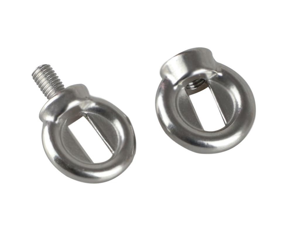 Amusement Park Hardware Swing Ring Screws Stainless Steel 304 Eye Ring Screws Marine Hardware