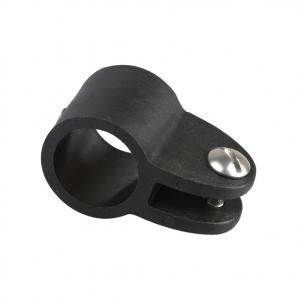 Black Nylon Plastic Sliding Sleeve Yacht Sunshade Hardware Pipe Joint Yacht Accessories Yacht Awning Hardware