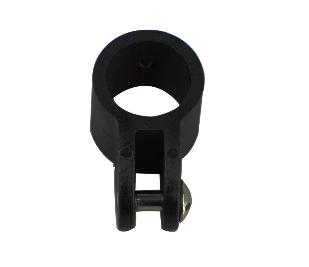 Black Nylon Plastic Sliding Sleeve Yacht Sunshade Hardware Pipe Joint Yacht Accessories Yacht Awning Hardware