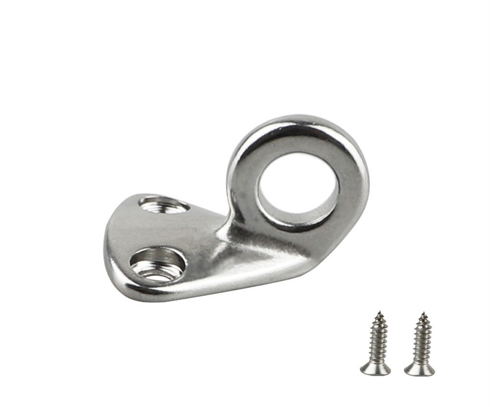 316 Stainless Steel Boat Fittings Fender Hooks Bathroom Wall Mounted Door Metal Hanger Hook