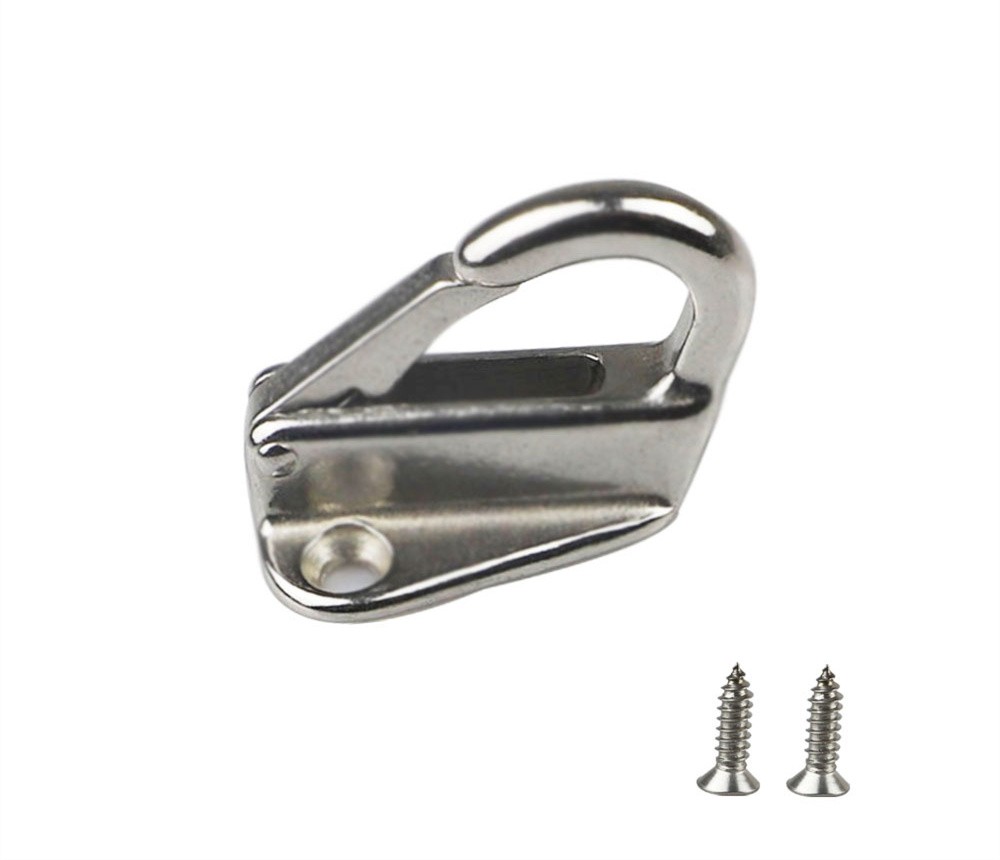 Boat Hardware Fender Spring Hook 304 Stainless Steel Fender Hook High Quality Boat Hardware 316 Stainless Steel Marine Fender Hook