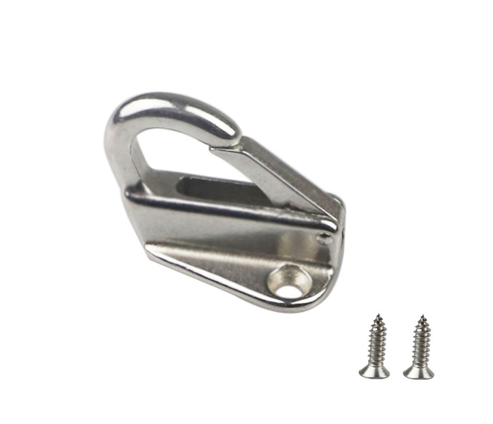 Boat Hardware Fender Spring Hook 304 Stainless Steel Fender Hook High Quality Boat Hardware 316 Stainless Steel Marine Fender Hook