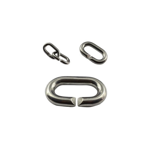 Stainless Steel C Type Chain Connection Buckle Quick Link Chain Metal C Ring Marine Hardware Accessories