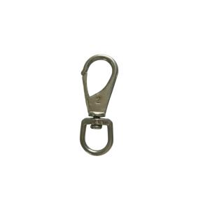 Stainless Steel Universal Hook Chain Link Keychain Spring Hook Rotating Ring Dog Buckle Universal Buckle - 副本