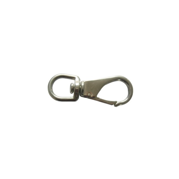 Stainless Steel Universal Hook Chain Link Keychain Spring Hook Rotating Ring Dog Buckle Universal Buckle - 副本