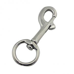 Stainless Steel 316 Square Swivel Eye Bolt Metal Rotating Carabiner Snap Hooks - 副本