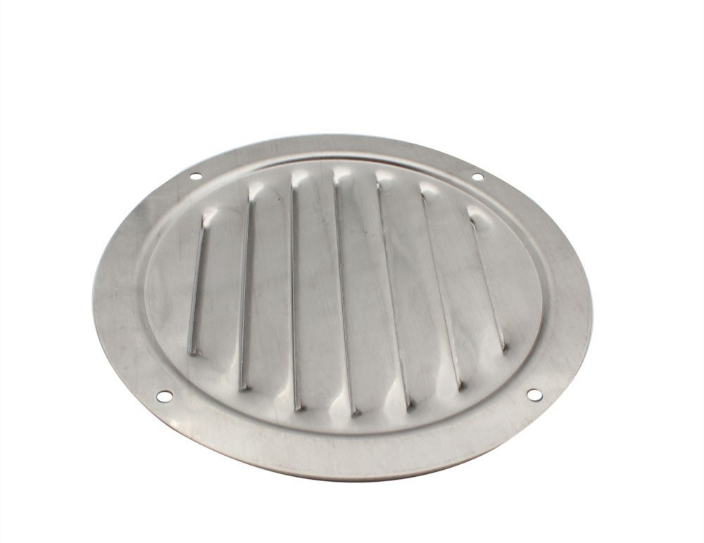 Stainless Steel 316 Circular Ventilation Plate Exhaust Port Ventilation Plate Louver Air Outlet