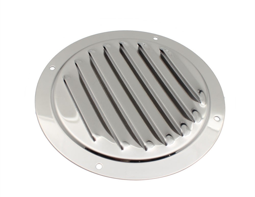 Stainless Steel 316 Circular Ventilation Plate Exhaust Port Ventilation Plate Louver Air Outlet