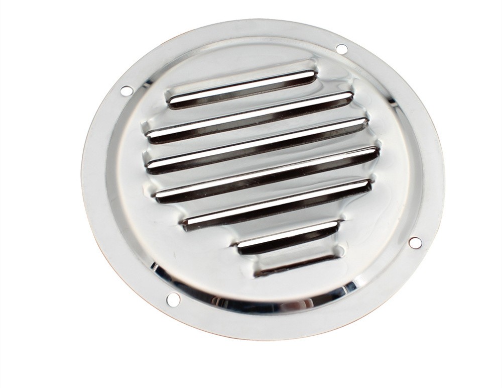 Stainless Steel 316 Circular Ventilation Plate Exhaust Port Ventilation Plate Louver Air Outlet