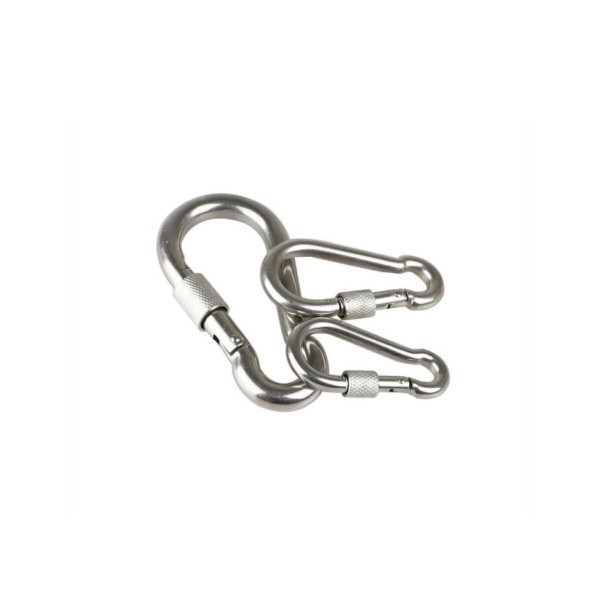 Stainless Steel Climbing Buckle Diving Hook Accessories Outdoor Spring Hook Heavy Duty Spring Snap Hooks