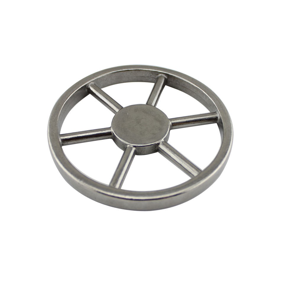 High Quality Stainless Steel Castings Custom Made Cast Iron Handwheel Stainless Steel Valve Handwheel Casting