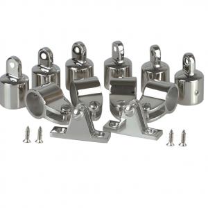 Hanger Accessories Top Nut Jaw Slide Marine Mount Deck Hinge Combination 316 Stainless Steel Yacht Sunshade Hardware