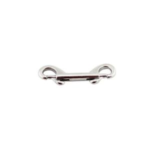 High Quality Stainless Steel 316 Double Head Snap Hook Diving Quick Dog Hook Double Eye Spring Hook