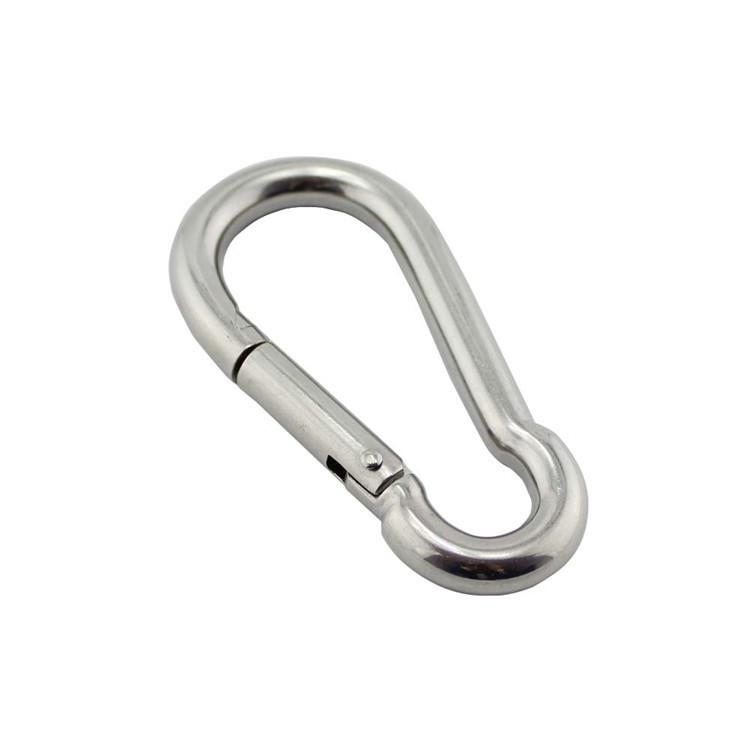 Stainless Steel 304 Swing Hook Hammock Hanging Plate Hanging Chair Accessories Hook Square Door Buckle Spring Hook