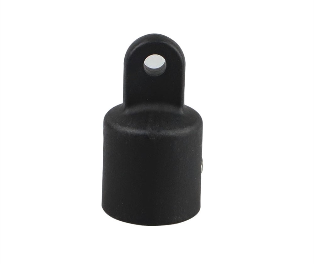 High Strength Black Nylon Plastic Single Eye Sunshade Sliding Cap Marine Hardware Accessories