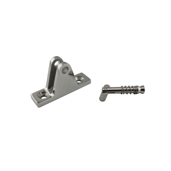 Stainless Steel 316 Spring Pull Pin Yacht Mountain Shaped Seat Marine Hardware Bimini Top Fitting Spring Pin Deck Hinge Boat Accessories