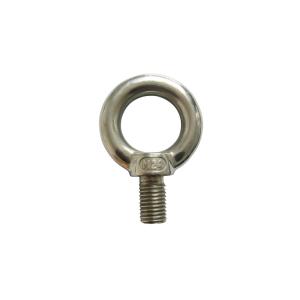China Manufacturing Stainless Steel Boat Accessories Marine Hardware Eye Bolt Screw DIN 580 Type Lifting Eye Bolt