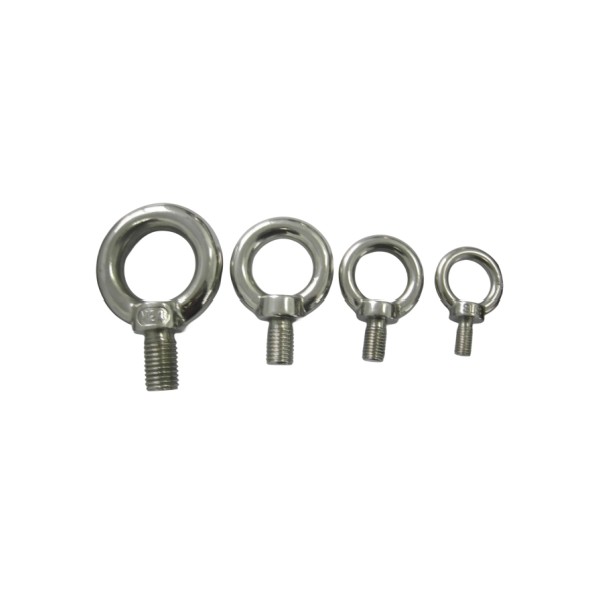 China Manufacturing Stainless Steel Boat Accessories Marine Hardware Eye Bolt Screw DIN 580 Type Lifting Eye Bolt