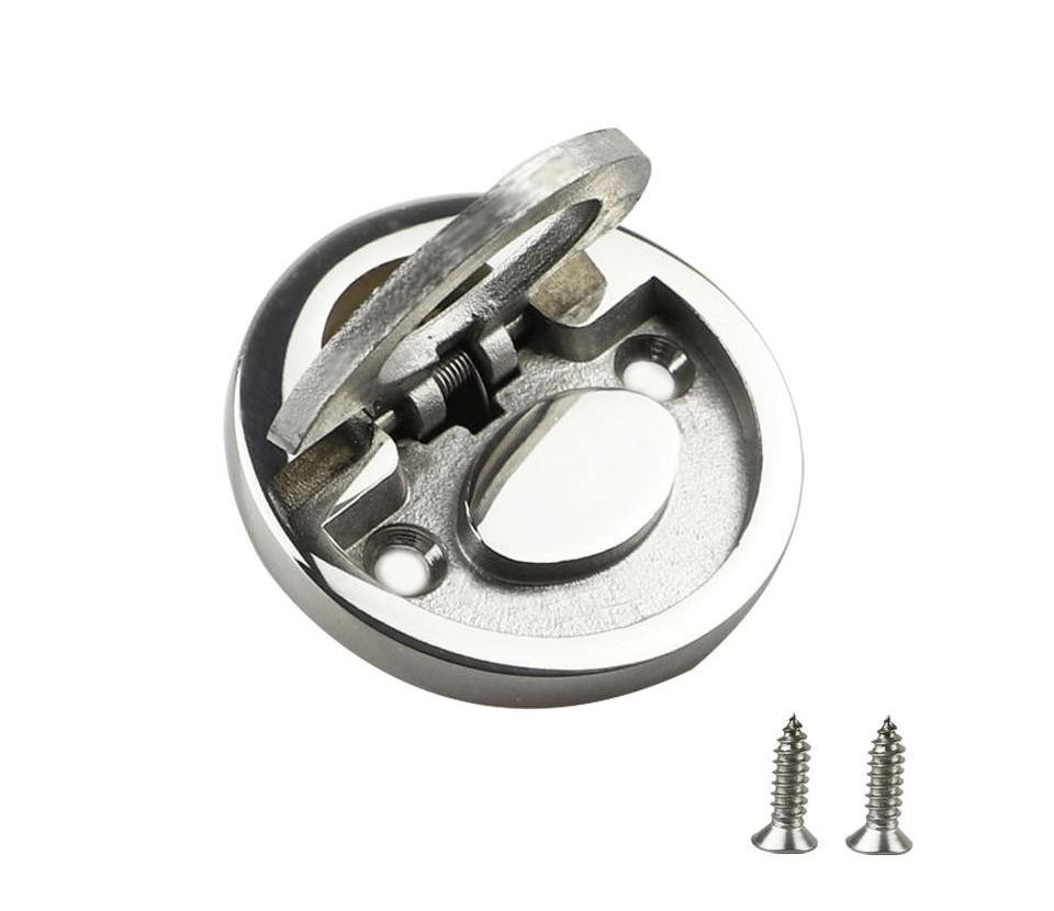 316 Stainless Steel 2 Inch Marine Hatch Cover Boat Deck Hatch Latch Marine Hardware Accessories