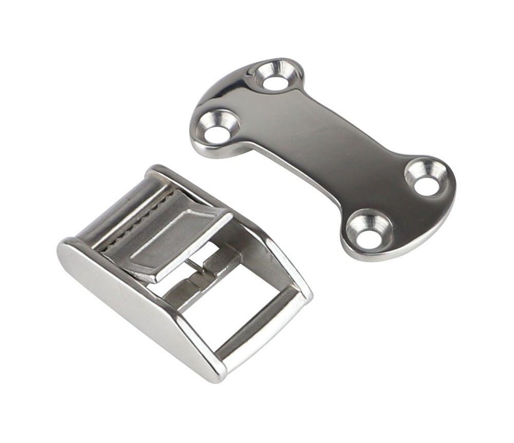 Stainless Steel 304 Pressure Buckle Fixed Buckle Pressure Plate Webbing Pressure Plate Webbing Buckle