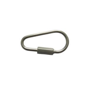 Stainless Steel Mountain Climbing Buckle Gourd Hook Outdoor Climbing Accessories Spring Buckle Safety Buckle