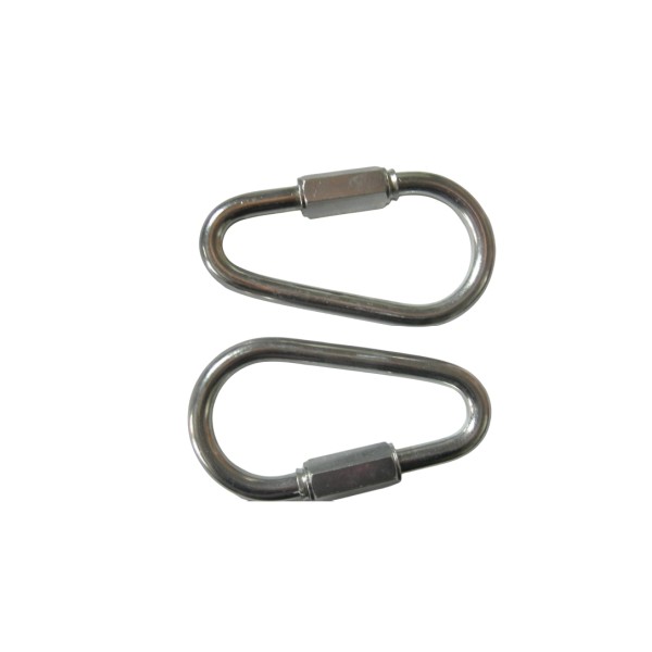 Stainless Steel Mountain Climbing Buckle Gourd Hook Outdoor Climbing Accessories Spring Buckle Safety Buckle