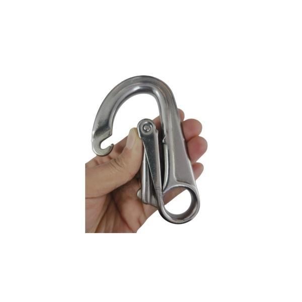 Stainless Steel Safety Hook Spring Hook Outdoor Climbing Hook Yacht Hook Fast Hook Lifeline Hook