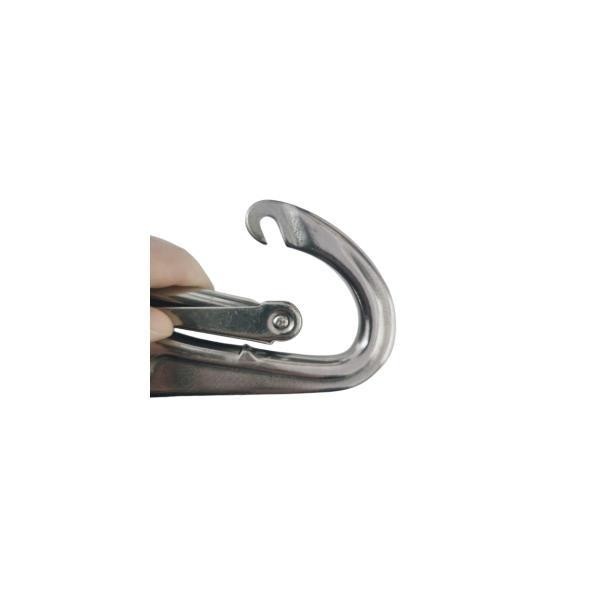 Stainless Steel Safety Hook Spring Hook Outdoor Climbing Hook Yacht Hook Fast Hook Lifeline Hook