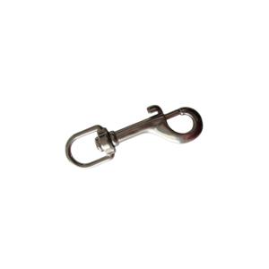 Stainless Steel 316 Oval Ring Single Head Hook Spring Diving Hook Pet Dog Hook
