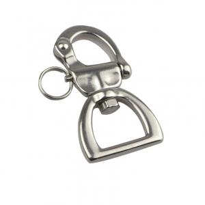 Stainless Steel 316 Quick Release Snap Shackle Buckle Rigging Marine Grade Swivel Rope Shackle