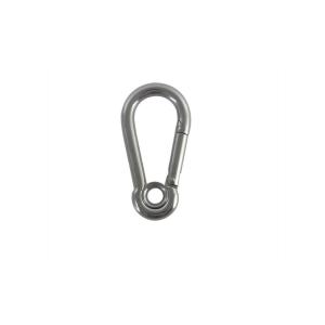 Rigging Hardware Snap Hook Climbing Stainless Steel Carabiner Hook Climbing Buckle Spring Hook Safety Metal Buckle