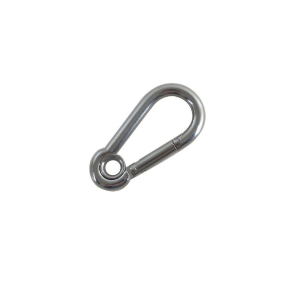 Rigging Hardware Snap Hook Climbing Stainless Steel Carabiner Hook Climbing Buckle Spring Hook Safety Metal Buckle