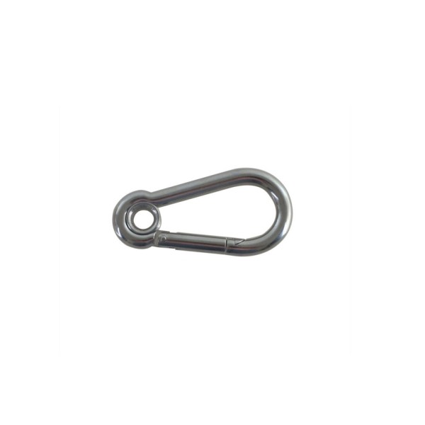 Rigging Hardware Snap Hook Climbing Stainless Steel Carabiner Hook Climbing Buckle Spring Hook Safety Metal Buckle