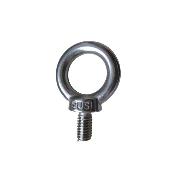 Stainless Steel Marine Lifting Eye Bolt Ring Cable Rope Lifting Screw Loop Hole German Type Lifting Eye Bolt