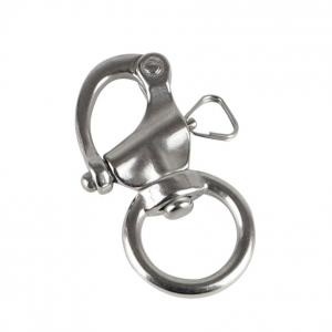 Ring Rotating Spring Shackle Camera Strap Snap Shackle Stainless Steel Snap Shackle Rigging Hardware