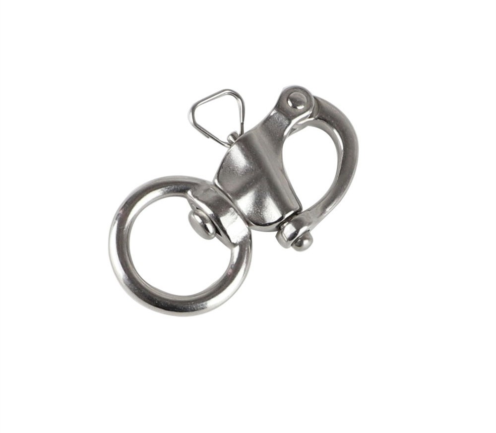 Ring Rotating Spring Shackle Camera Strap Snap Shackle Stainless Steel Snap Shackle Rigging Hardware