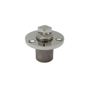 Marine Hardware 316 Stainless Steel Round Garboard Drain Plug Ships Marine Yacht Drainage Plug