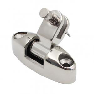 Stainless Steel Spring Pull Pin Swing Mountain Shaped Seat Yacht Shading Accessories Marine Deck Hinge