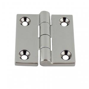 Square Yacht Boat Cabinet Hinge Stainless Steel 316 Four Hole Hinge Marine Hardware Yacht Hinge