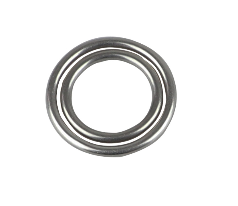 Stainless Steel 304 O-Ring Welding Ring Seamless Welding Ring Gold Cirque Hardware Accessories