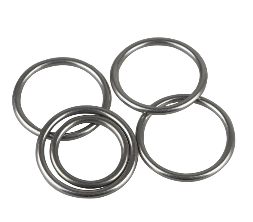 Stainless Steel 304 O-Ring Welding Ring Seamless Welding Ring Gold Cirque Hardware Accessories