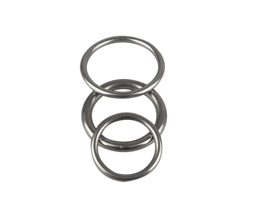 Stainless Steel 304 O-Ring Welding Ring Seamless Welding Ring Gold Cirque Hardware Accessories