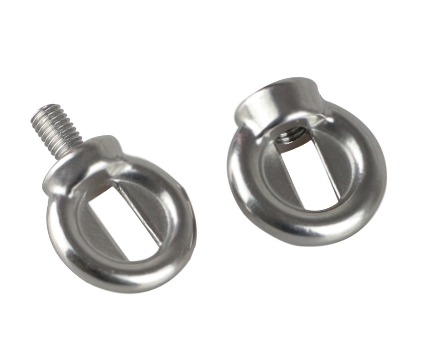 Stainless Steel 304 Swing Ring Screws Antipinch Ring Lifting Bolts Boat Accessories Marine Hardware Ring Screws