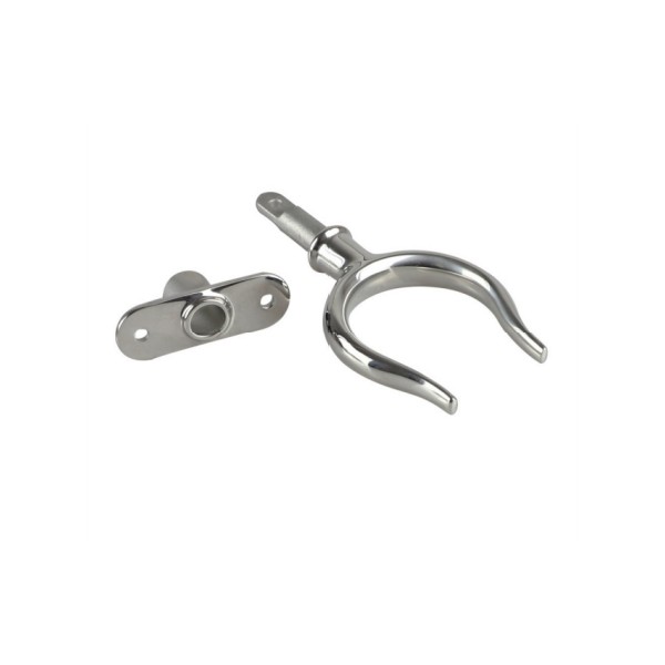 Marine Hardware Row Lock Hook 316 Stainless Steel Boat Oar Fork Yacht Paddle Fork Lifeboat Paddle Fork