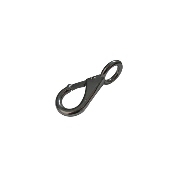 Marine Rigging Accessory Fixed Eye Swivel Snap Hook Stainless Steel Boat Snap Hook Durable Fixed Eye Bolt Snap Hook